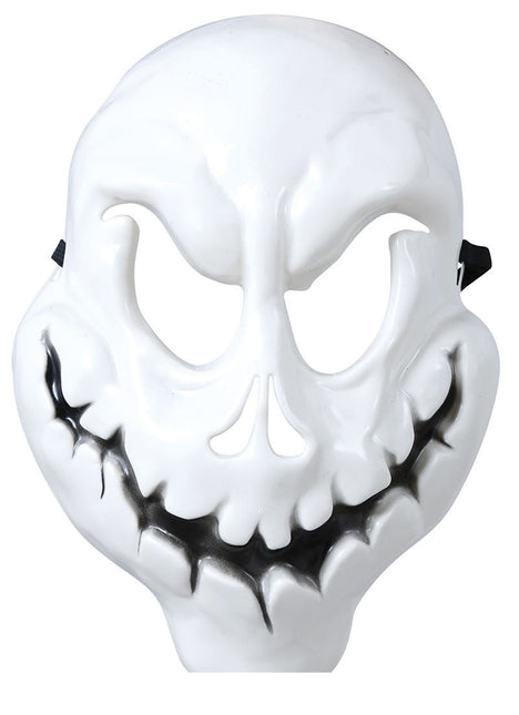 Maschera di Halloween bianca da fantasma