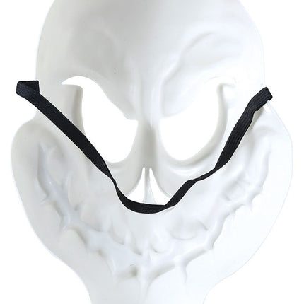 Maschera di Halloween bianca da fantasma