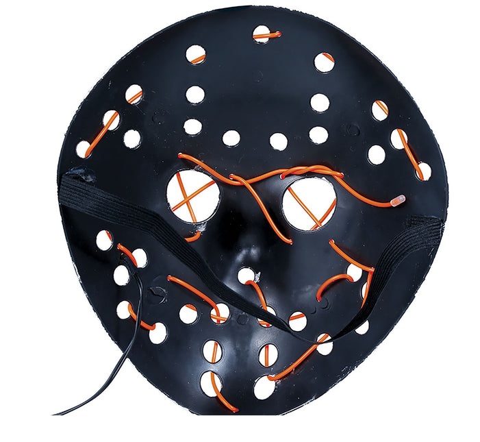 Maschera di Halloween Hockey con luce