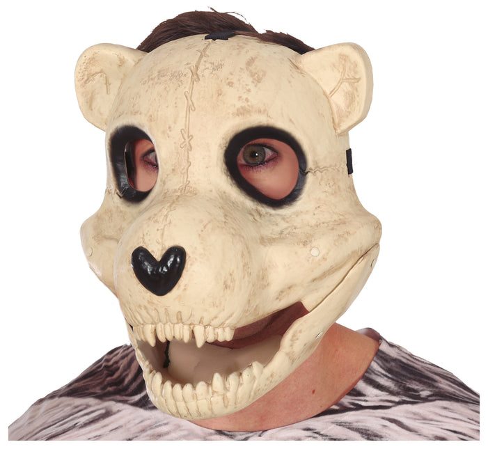 Maschera di Halloween con orso in movimento