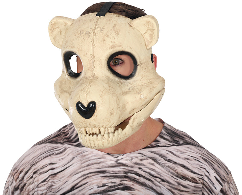 Maschera di Halloween con orso in movimento