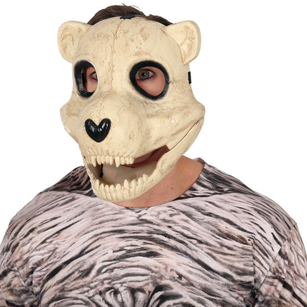 Maschera di Halloween con orso in movimento