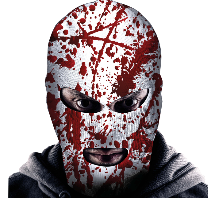 Passamontagna Halloween Sangue Bianco