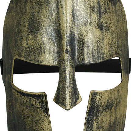 Maschera da Gladiatore Oro Argento