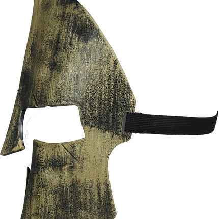 Maschera da Gladiatore Oro Argento