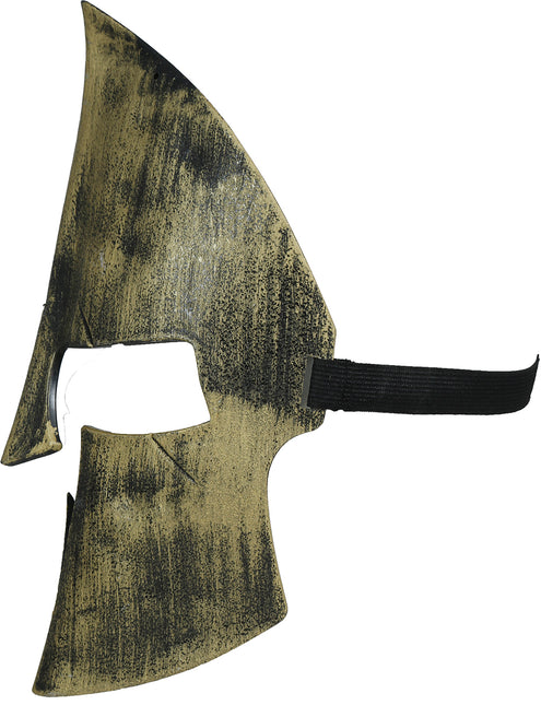 Maschera da Gladiatore Oro Argento