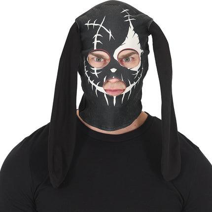 Maschera di Halloween "Coniglio nero"