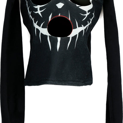 Maschera di Halloween "Coniglio nero"