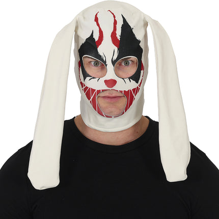 Maschera di Halloween "Coniglio bianco"