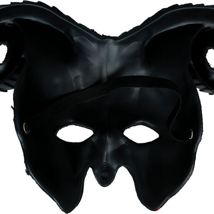 Maschera di Halloween "Mezzo diavolo"