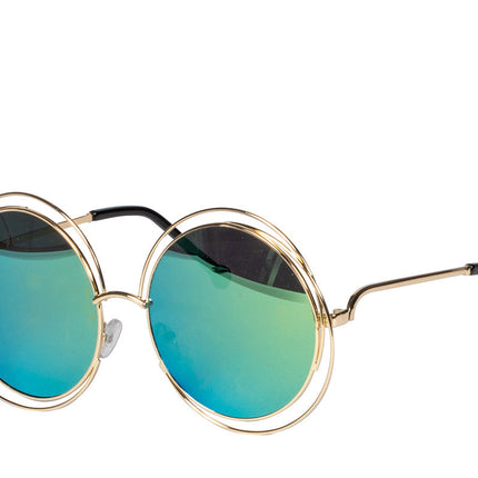 Occhiali da Festival Verde Blu