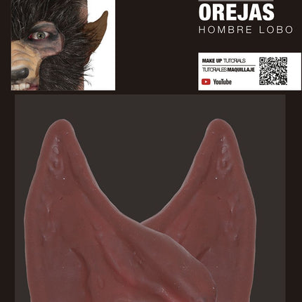 Lupo mannaro dalle orecchie finte