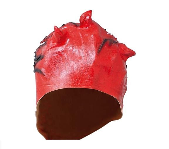 Maschera rossa di Halloween Mostro
