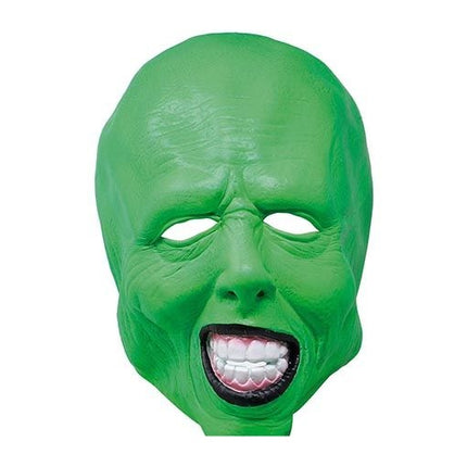 Maschera verde aliena