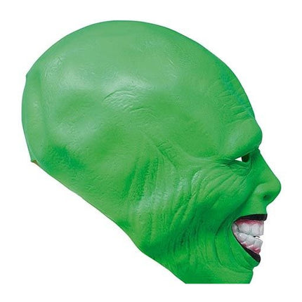 Maschera verde aliena