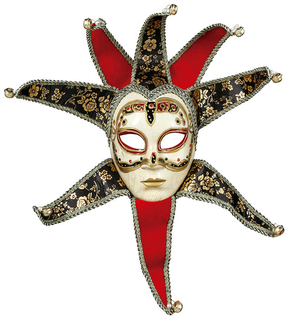 Maschera rossa delle dame veneziane