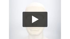 Maschera mimo Teatro bianco