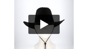 Cappello cowboy Savannah nero