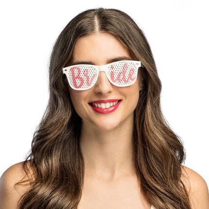 Set di 3 occhiali da festa "Bride to be" (sposa e team della sposa)