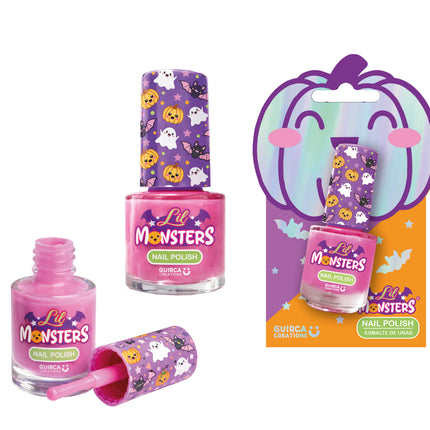 Smalto per unghie rosa per bambini per Halloween