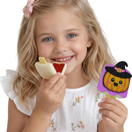 Balsamo per le labbra di Halloween per bambini: Gelato alla zucca