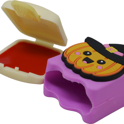 Balsamo per le labbra di Halloween per bambini: Gelato alla zucca
