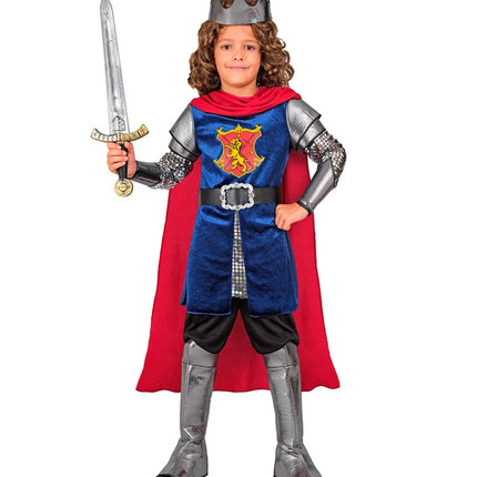 Costume da Re Blu Rosso