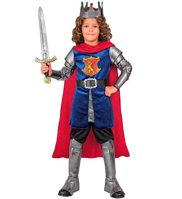 Costume da Re Blu Rosso