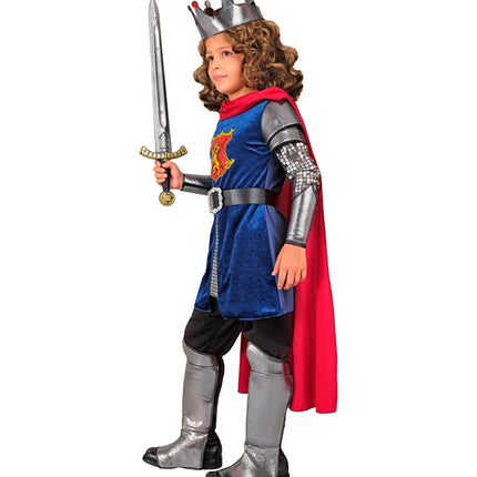 Costume da Re Blu Rosso