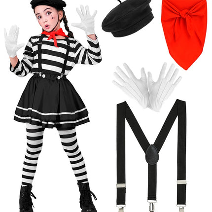 Costume da mimo bambino