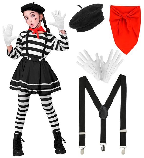 Costume da mimo bambino