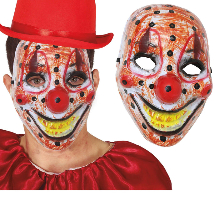 Buchi per maschere da clown di Halloween