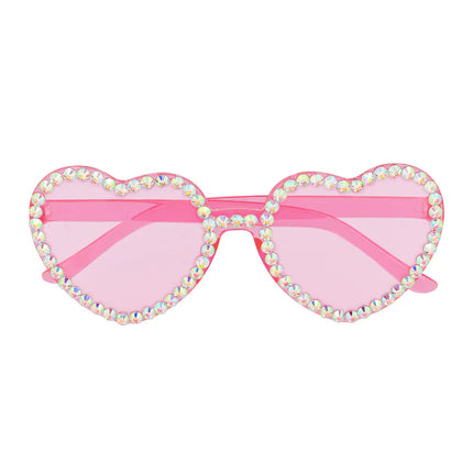 Occhiali da festa Diamond Heart