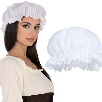 Donne con cappuccio bianco