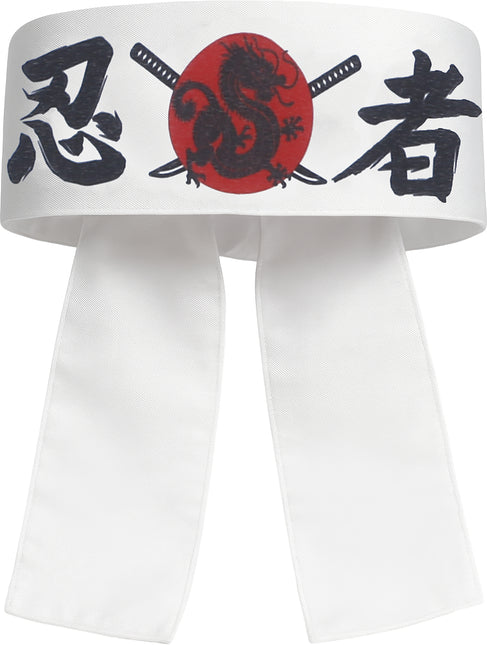 Fascia da Karate Bianco Rosso