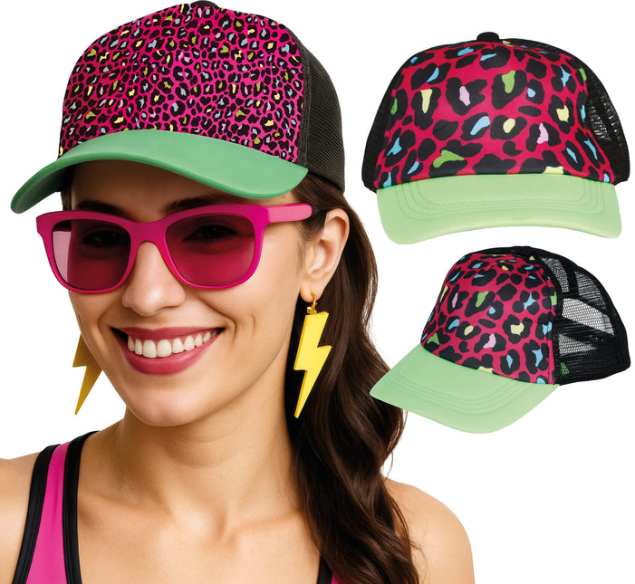 Cappello leopardato