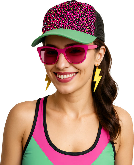 Cappello leopardato