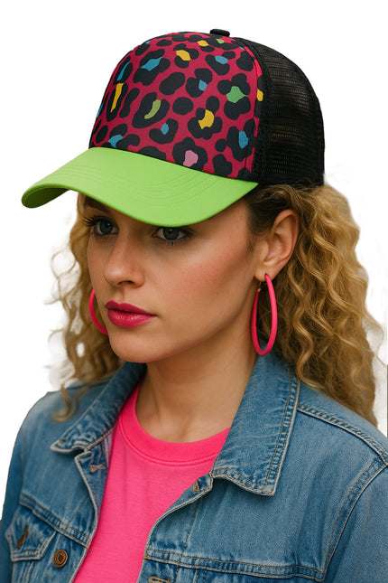 Cappello leopardato