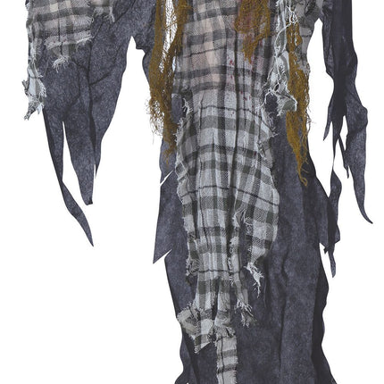 Decorazione appesa Halloween Scheletro a scacchiera 1,2 m