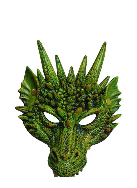 Mezza maschera da drago per Halloween