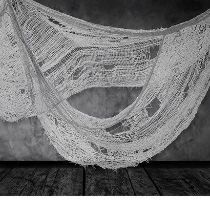 Tessuto per tende grigio Halloween 2,28 m