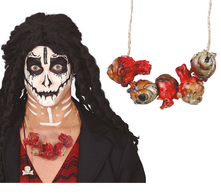 Collana di Halloween Occhi insanguinati