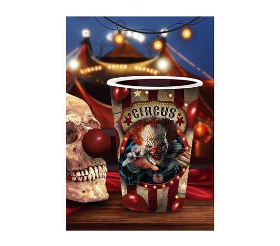 Tazze Halloween Clown 355ml 6pz