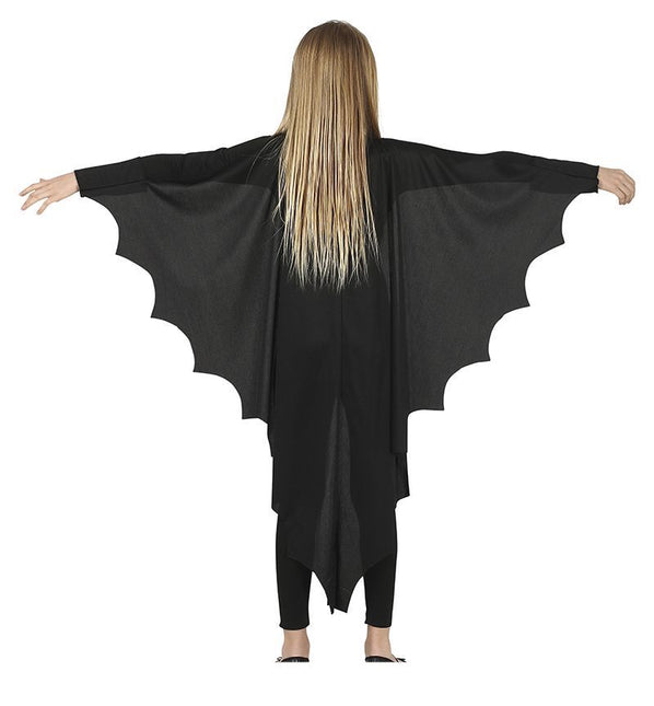 Costume di Halloween nero da pipistrello bambino