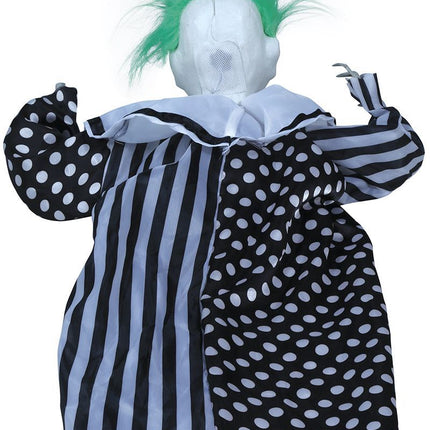 Decorazione da tavolo Halloween Clown con luce e suono 65 cm