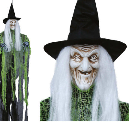 Decorazione appesa di Halloween Strega 1m
