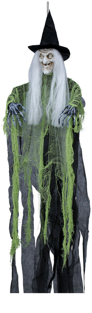 Decorazione appesa di Halloween Strega 1m