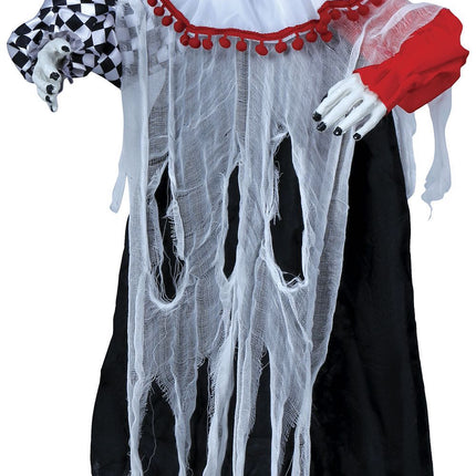 Decorazione appesa di Halloween Clown 1,2 m