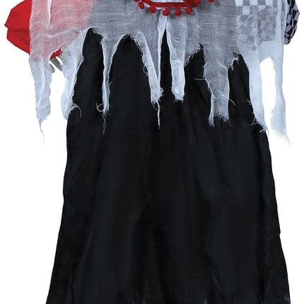 Decorazione appesa di Halloween Clown 1,2 m