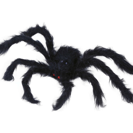 Ragno finto nero 50 cm